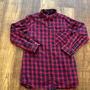Sanctuary button down flannel shirt